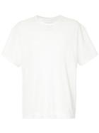 Yoshiokubo Mesh Slogan T-shirt - White