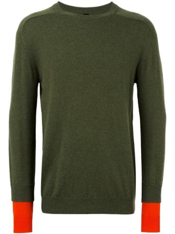 Zoe Jordan 'curie' Jumper, Men's, Size: Large, Green, Cashmere/wool