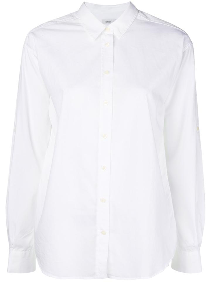 Closed Poplin Shirt - White