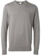 Aspesi Crew Neck Sweater, Men's, Size: 52, Green, Cotton