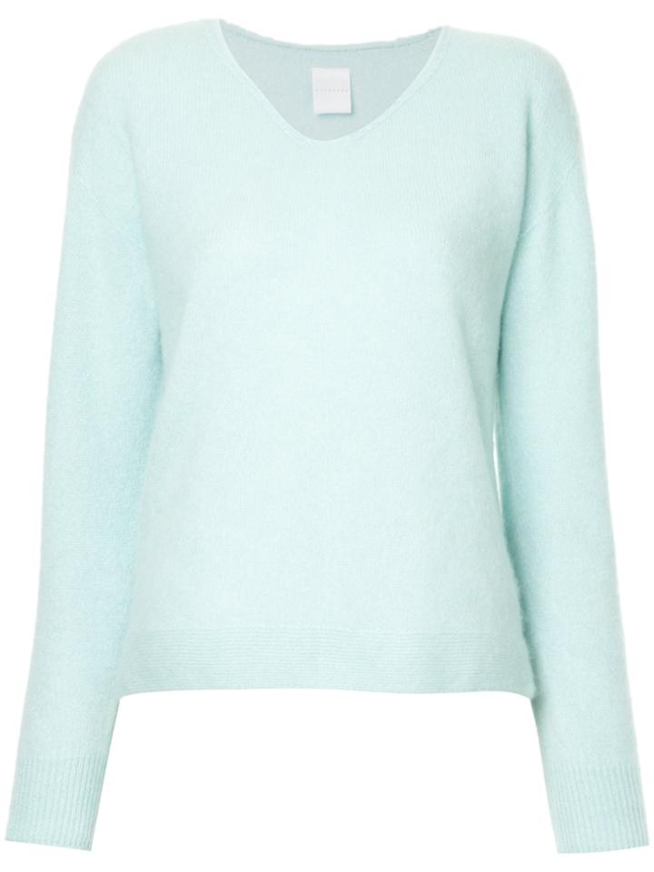 Cityshop V-neck Jumper - Blue