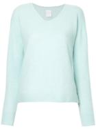 Cityshop V-neck Jumper - Blue