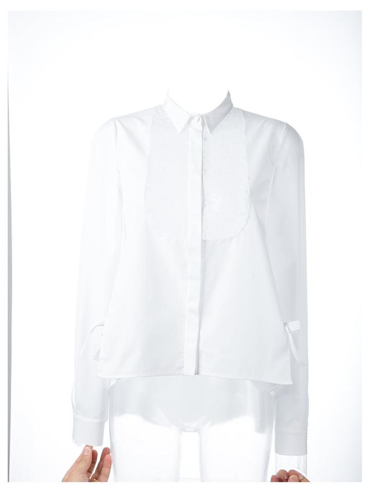 Giamba Sheer Panel Shirt