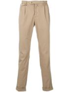 Briglia 1949 Tailored Fitted Trousers - Neutrals