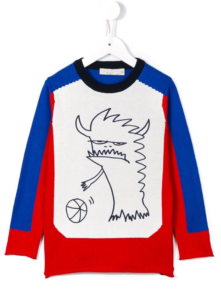 Stella Mccartney Kids 'lucky' Jumper, Boy's, Size: 10 Yrs, Blue