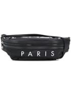 Kenzo Logo Zipped Belt Bag - Black