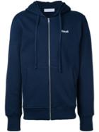 Futur Hooded Jacket, Men's, Size: Large, Blue, Cotton