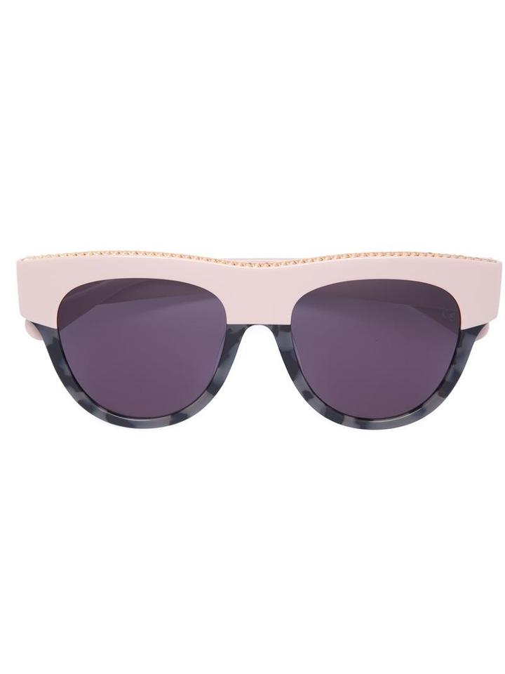 Stella Mccartney - 'oversized Square' Sunglasses - Women - Acetate - One Size, Women's, Black, Acetate