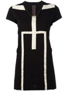 Rick Owens Drkshdw Geometric Print T-shirt - Black