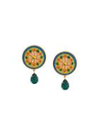 Dolce & Gabbana Decorative Clip-on Earrings, Women's, Metallic