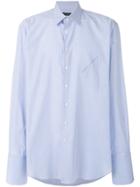 Inês Torcato Angled Chest Pocket Shirt - Blue