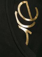 Versace Metallic Logo T-shirt - Black