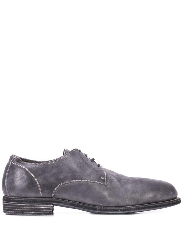 Guidi Formal Lace Up Shoes - Grey