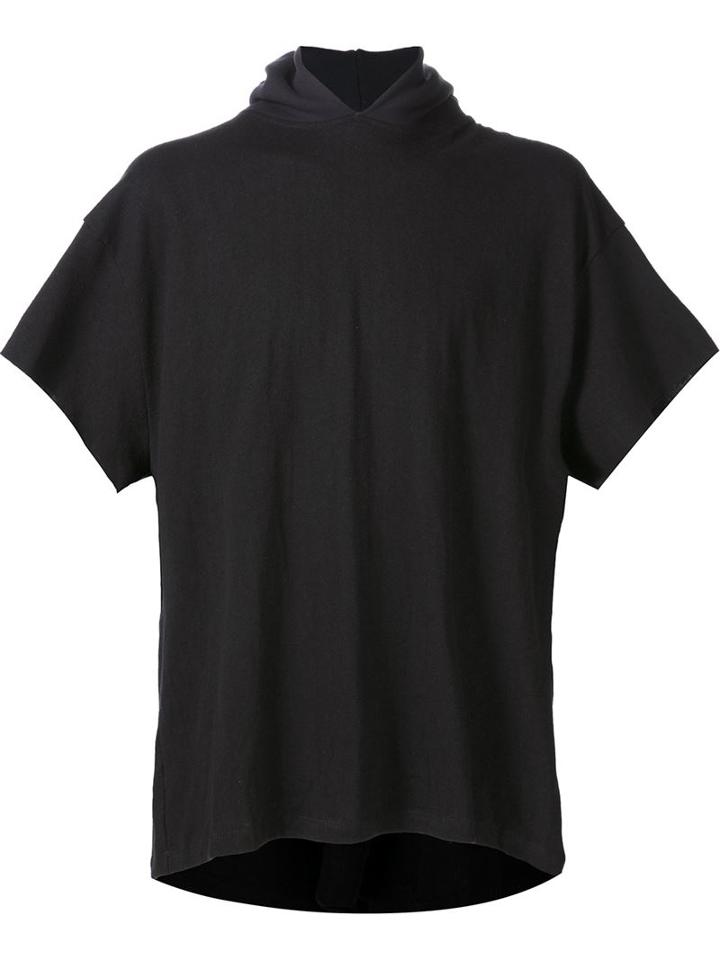 Mr. Completely Fine Knit Hooded T-shirt