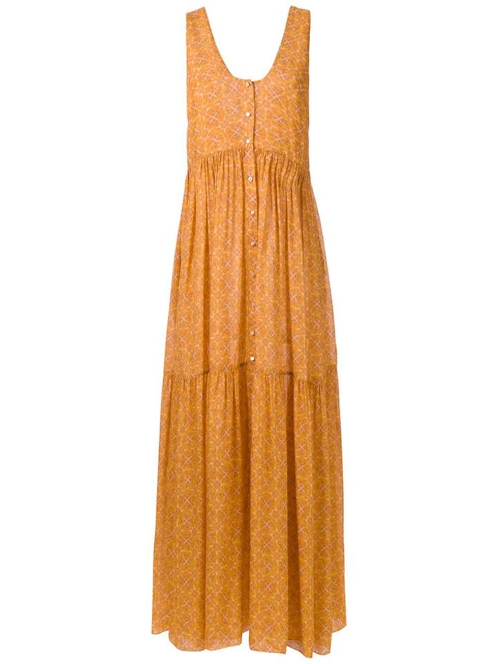 Clube Bossa Mariota Long Dress - Yellow