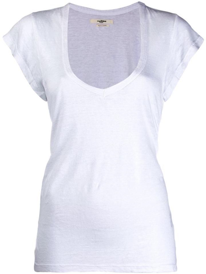 Isabel Marant Étoile Cap Sleeve T-shirt - White