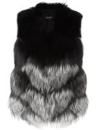 Yves Salomon Sleveless Short Jacket