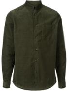 A.p.c. Button-down Corduroy Shirt - Green