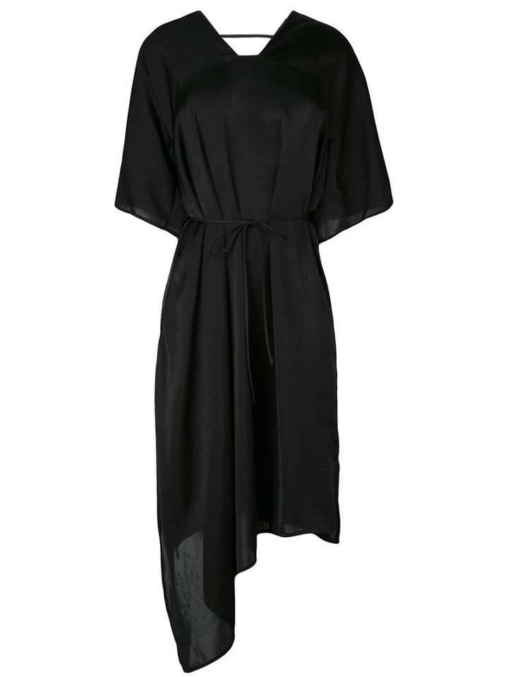Christian Wijnants - 'dash' Asymmetric Dress - Women - Polyester - 42, Women's, Black, Polyester