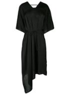 Christian Wijnants - 'dash' Asymmetric Dress - Women - Polyester - 42, Women's, Black, Polyester
