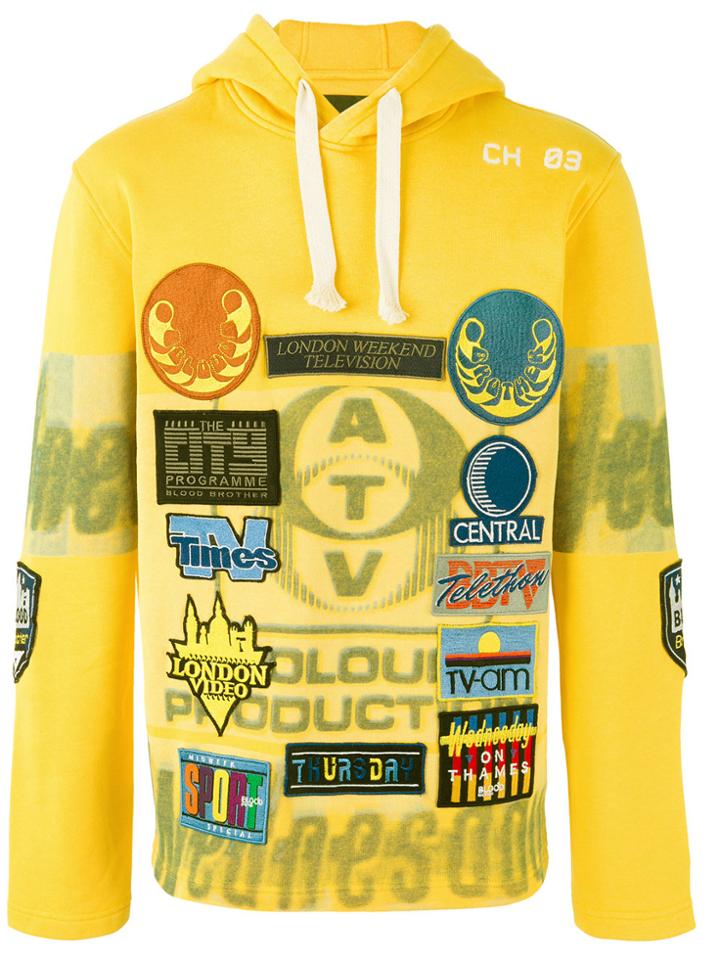 Blood Brother Wednesday Hoodie - Yellow & Orange
