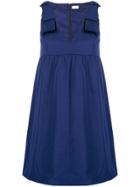 Red Valentino Red Valentino Qr0va7v541e 5y0 Blu Natural
