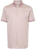 Gieves & Hawkes Patterned Polo Shirt - Pink