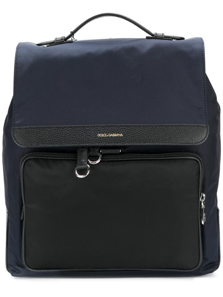 Dolce & Gabbana Square Backpack - Blue