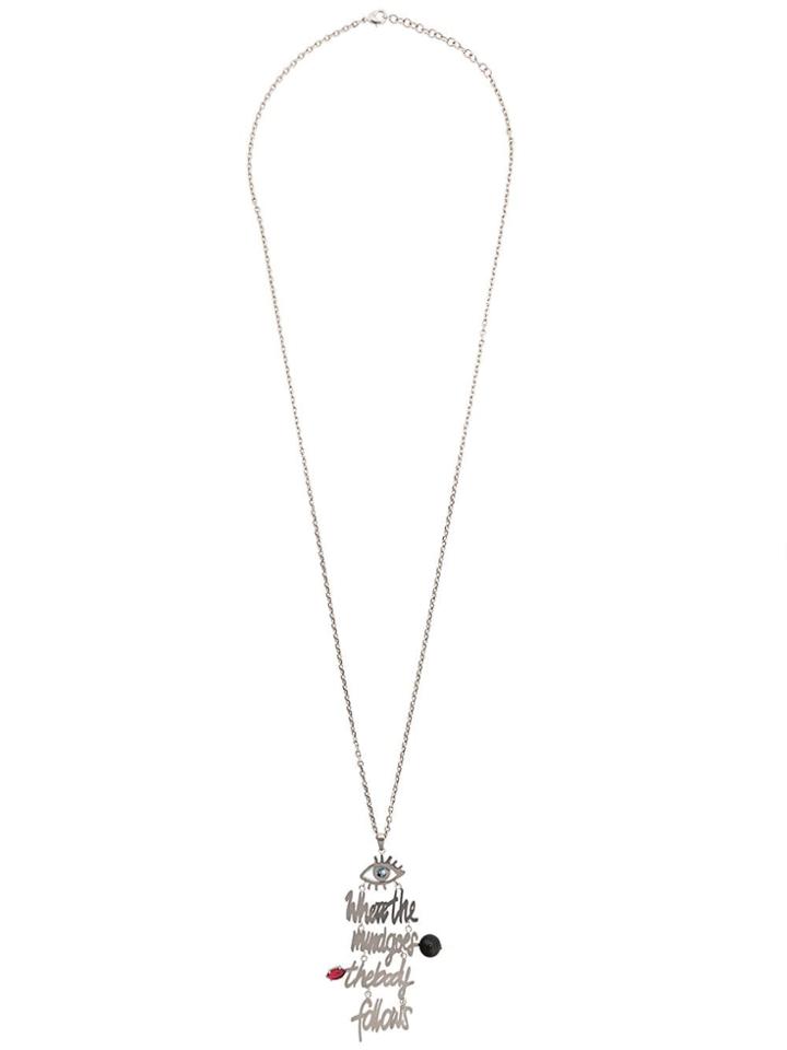 Ermanno Scervino Where The Mind Goes Necklace - Silver