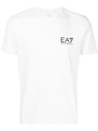 Ea7 Emporio Armani Chest Logo T-shirt - White