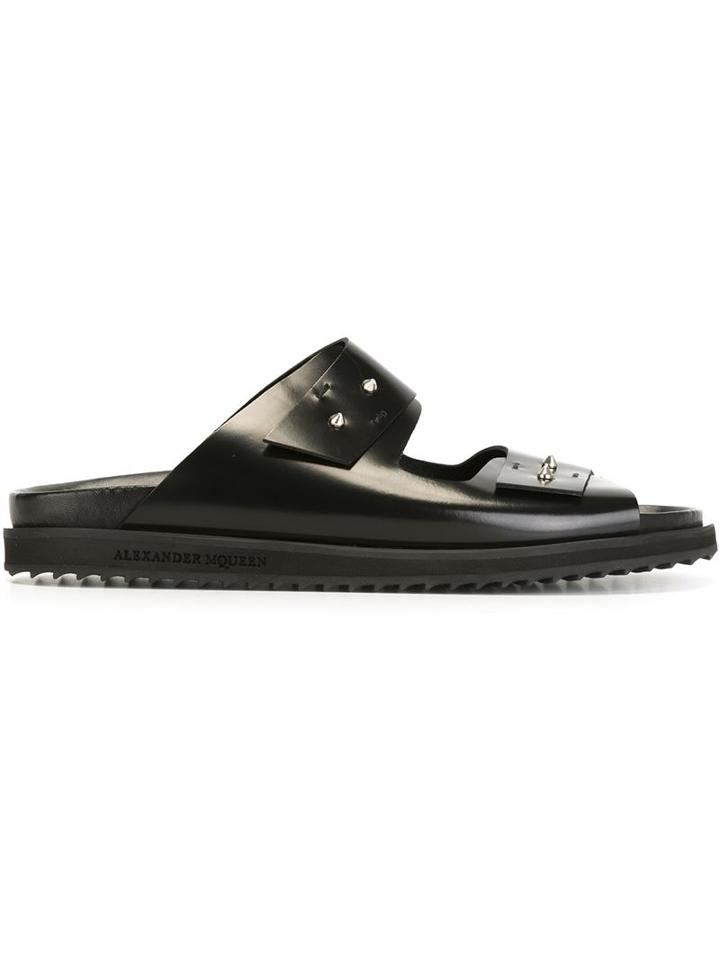 Alexander Mcqueen Double Strap Sandals