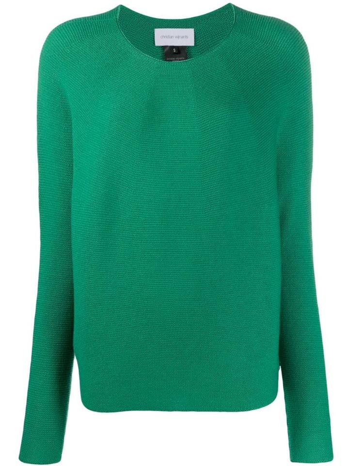 Christian Wijnants Kopa Knitted Jumper - Green