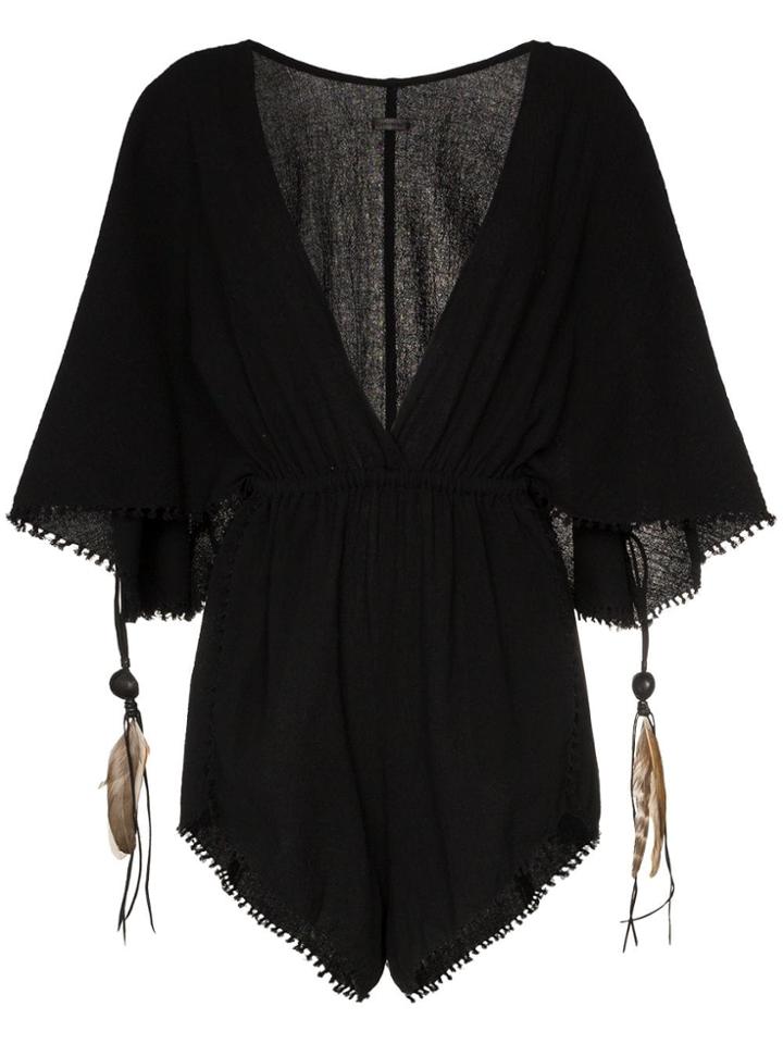Caravana Izamal Playsuit - Black