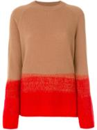 Etro Colour Block Sweater - Brown