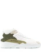 Filling Pieces Stitched Panel Sneakers - White