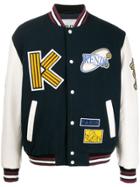 Kenzo Tiger Mountain Varsity Jacket - Blue