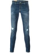 Dondup 'konor' Skinny Fit Jeans, Men's, Size: 35, Blue, Cotton/spandex/elastane