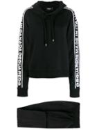 Dsquared2 Logo Embroidered Tracksuit - Black