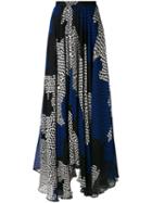 Msgm - Pleated Skirt - Women - Silk/polyester - 42, Silk/polyester