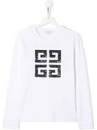 Givenchy Kids Teen Logo T-shirt - White