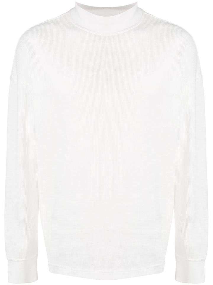 N. Hoolywood Oversized High-neck Sweater - White