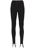 Ambush High-rise Logo Print Leggings - Black