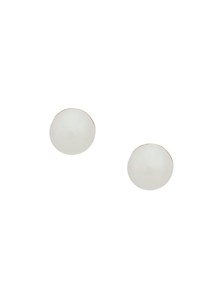 Wouters & Hendrix My Favourite Freshwater Pearl Stud Earrings - White