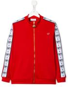 Chiara Ferragni Kids Side Stripe Track Jacket - Red