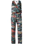 Lygia & Nanny Abstract Print Jumpsuit, Women's, Size: 46, Polyester/spandex/elastane