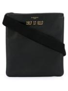 Givenchy Paris Messenger Bag, Black, Leather