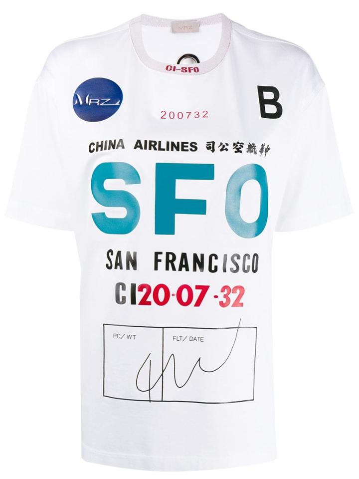 Mrz Sfo Graphic T-shirt - White