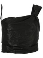 Isabel Marant - Fitted Top - Women - Cotton/linen/flax - 36, Women's, Black, Cotton/linen/flax
