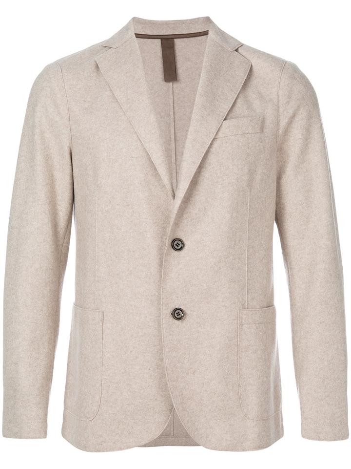 Eleventy - Classic Blazer Jacket - Men - Polyamide/acetate/wool/polybutylene Terephthalate (pbt) - 52, Nude/neutrals, Polyamide/acetate/wool/polybutylene Terephthalate (pbt)