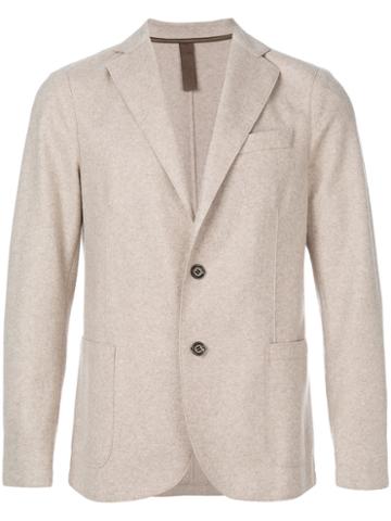 Eleventy - Classic Blazer Jacket - Men - Polyamide/acetate/wool/polybutylene Terephthalate (pbt) - 52, Nude/neutrals, Polyamide/acetate/wool/polybutylene Terephthalate (pbt)